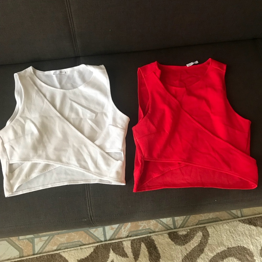 Zara crop tops